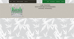 Desktop Screenshot of kushcreams.com